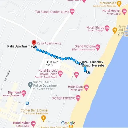 Kalia Sunny 2-zimmer+balkon דירה *